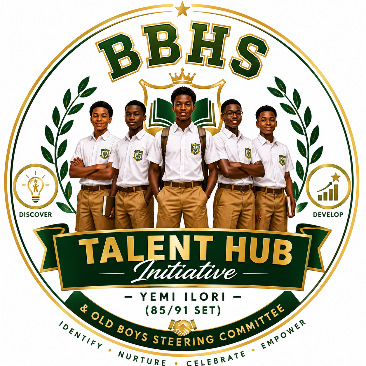 BBHS Talent Hub Initiative crest